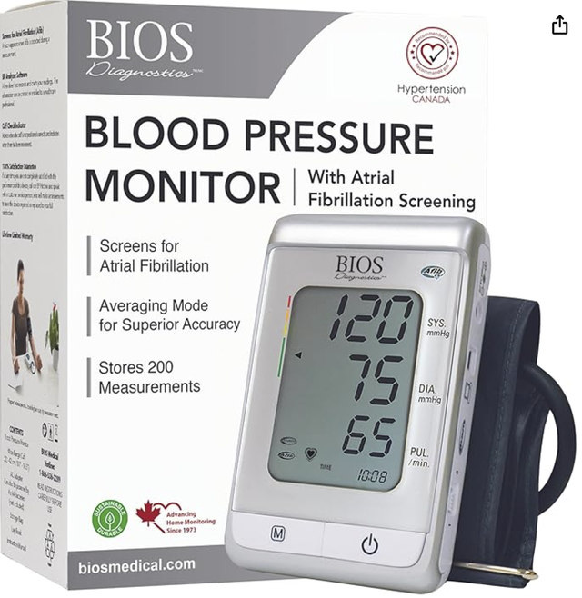 BIOS Diagnostics Blood Pressure Monitor