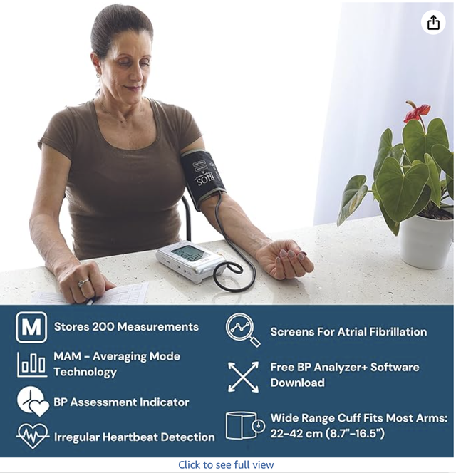 BIOS Diagnostics Blood Pressure Monitor - Photo 2