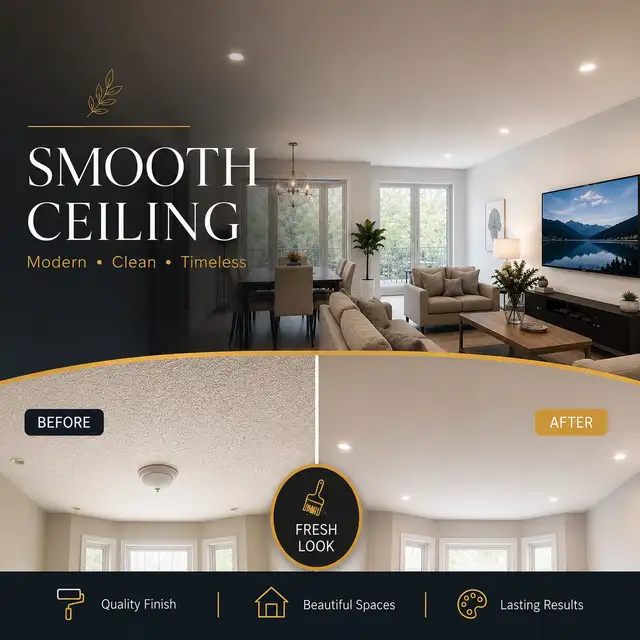 Paint, Modern Ceiling Refresh