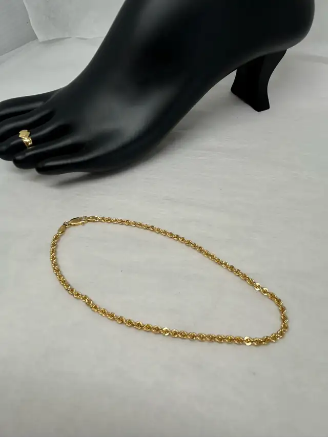 10K Rope Anklet - Photo 6