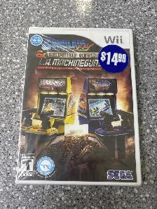 Wii Gunblade NY & LA Machineguns Arcade Hits Pack Sealed