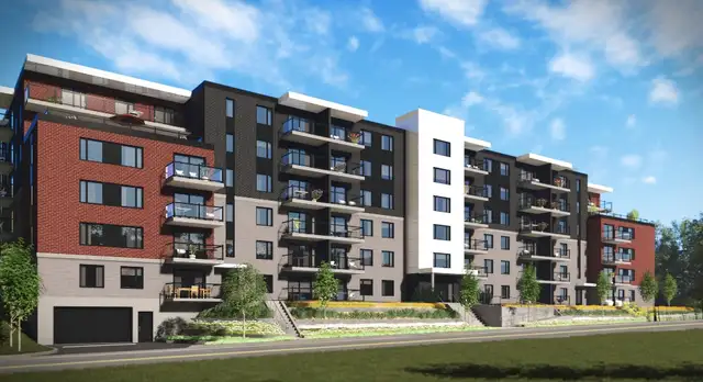 4 1/2 Charlesbourg – ascenseur- jardin sur le toit–juillet