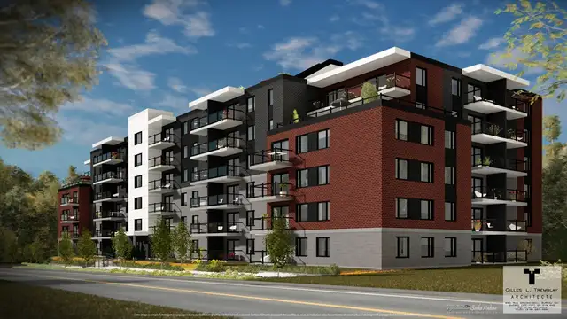4 1/2 Charlesbourg – ascenseur- jardin sur le toit–juillet - Photo 5