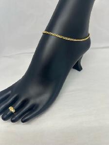 10k Cuban Anklet