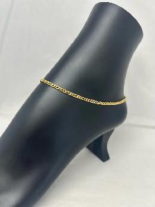 10k Cuban Anklet - Photo 2