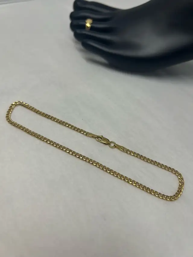 10k Cuban Anklet - Photo 4