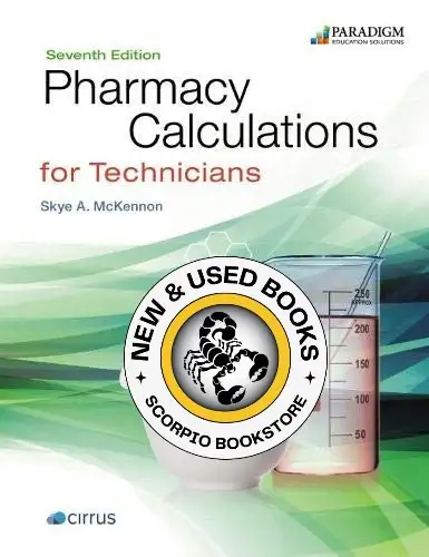 Pharmacy Calculations for Technicians 7E McKennon 9780763893033