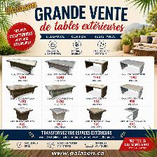 Outdoor Table SALE !! Balcony and patio table Garden Furniture