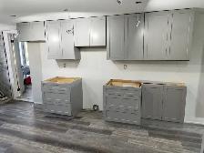 White & Grey Shaker Cabinets on Clearance SALE - Photo 2