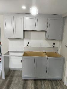 White & Grey Shaker Cabinets on Clearance SALE - Photo 4