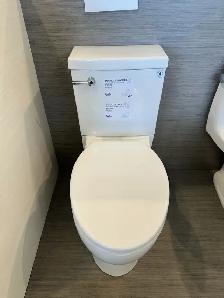 SKU 9010542 / 9010547 – Duval Cubist White Toilet Tank and Bowl