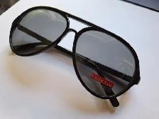 Men’s Foster Grant Black Aviator Sunglasses - New - Photo 3