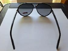 Men’s Foster Grant Black Aviator Sunglasses - New - Photo 6