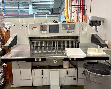 2012 Schneider Senator 115H S-Line Hydraulic Paper Guillotine