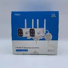 AOSU 2K Outdoor Wired Home Security Cameras with Color Night Vis