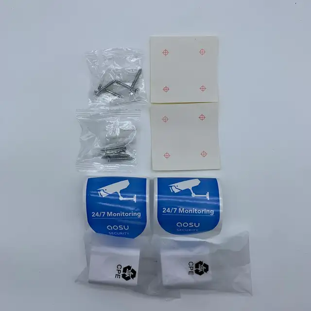 AOSU 2K Outdoor Wired Home Security Cameras with Color Night Vis - Photo 5