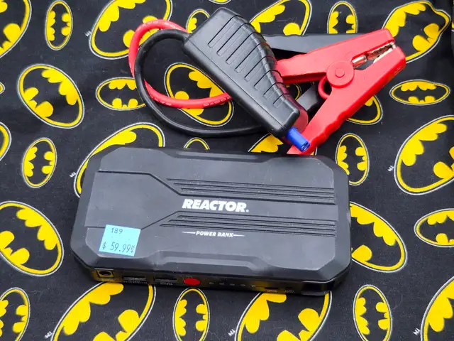 REACTOR 12V Multi-Functional Jump Starter  Read Description