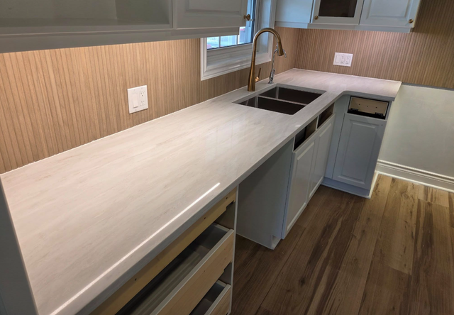 Wooden Countertop With Island 437-522-8447