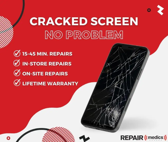 iPhone 15 Screen Replacement - Lifetime Warranty