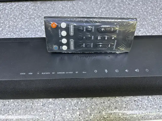 Yamaha YAS-209 Soundbar With Built In Woofers And Remote - Photo 2
