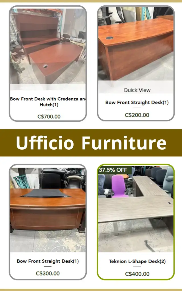Used Office Furniture For Sale-Ufficio Furniture-Call Us Now! - Photo 4