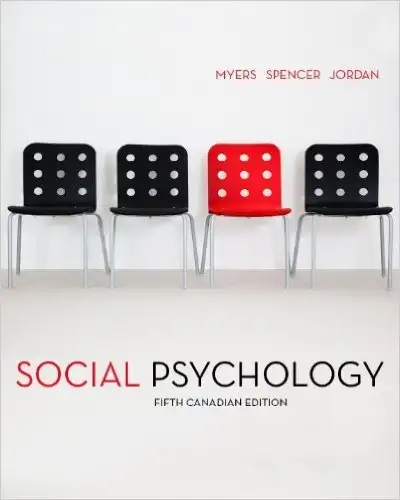 Social Psychology 5th Canadian Edition Myers 9780070319844