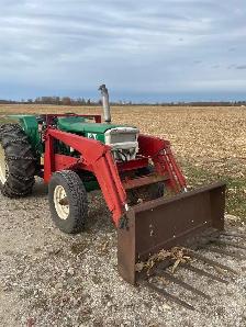 270 white  tractor