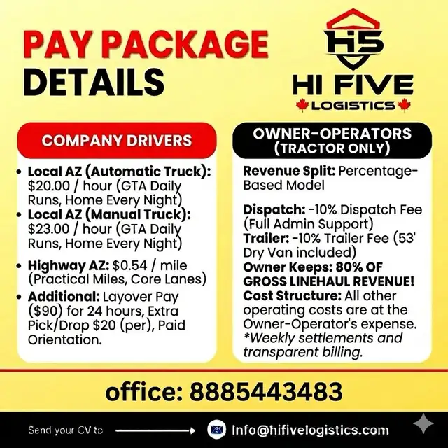 HIRING AZ DRIVERS/OWNER OPERATORS - Photo 2