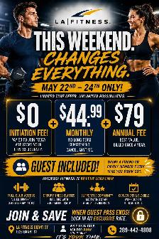 LA Fitness SALE