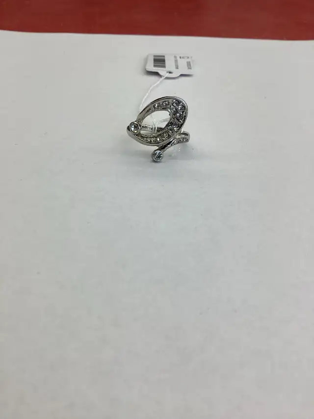 bague géométrique en stainless