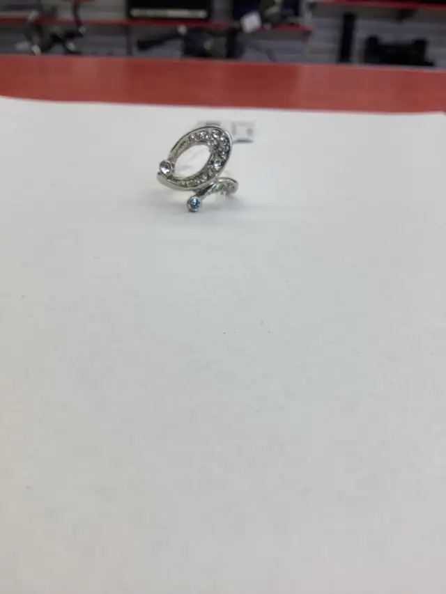 bague géométrique en stainless - Photo 2