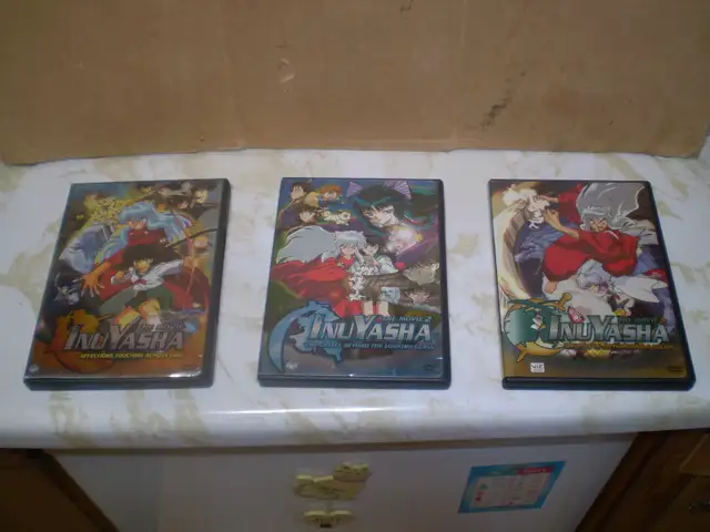 InuYasha DVD 1&2&3 - Used- Individal DVD's - $20 for All 3