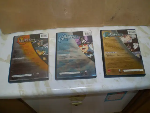 InuYasha DVD 1&2&3 - Used- Individal DVD's - $20 for All 3 - Photo 2