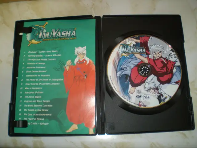 InuYasha DVD 1&2&3 - Used- Individal DVD's - $20 for All 3 - Photo 5