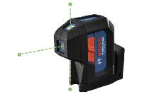 Bosch 125 ft. Green 3-Point Self-Leveling Laser with VisiMax