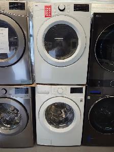 LG '27' White Front Load Washer / Dryer Set on Sale‼️
