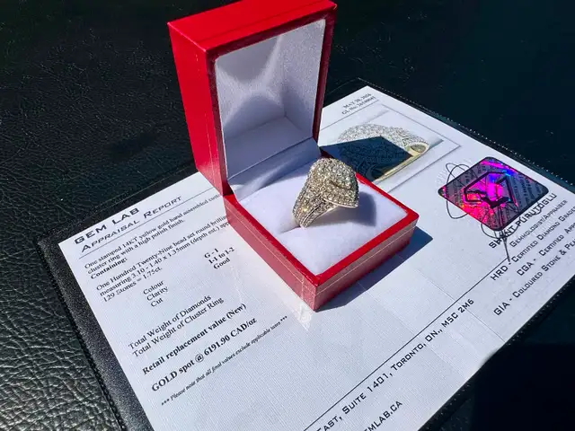#861 - 14kt Yellow Gold, 1.75 Carat Diamond Ring Size 6 - Photo 2