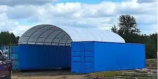Abri de stockage pour conteneurs 20x20