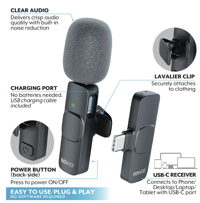 Wireless Lavalier Mic - Photo 4