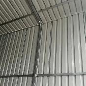 Garage pour véhicules en acier de 4,27 m x 5,79 m - Photo 2