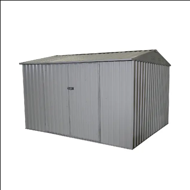 Abri de rangement galvanisé compact 8x11