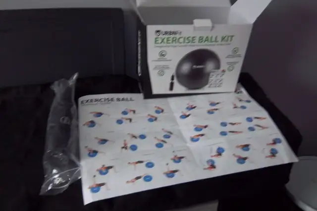 BALLON D'EXERCICE 26'' PO./NEUF - Photo 2