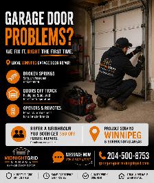 Garage Door Repair – Springs, Cables, Openers