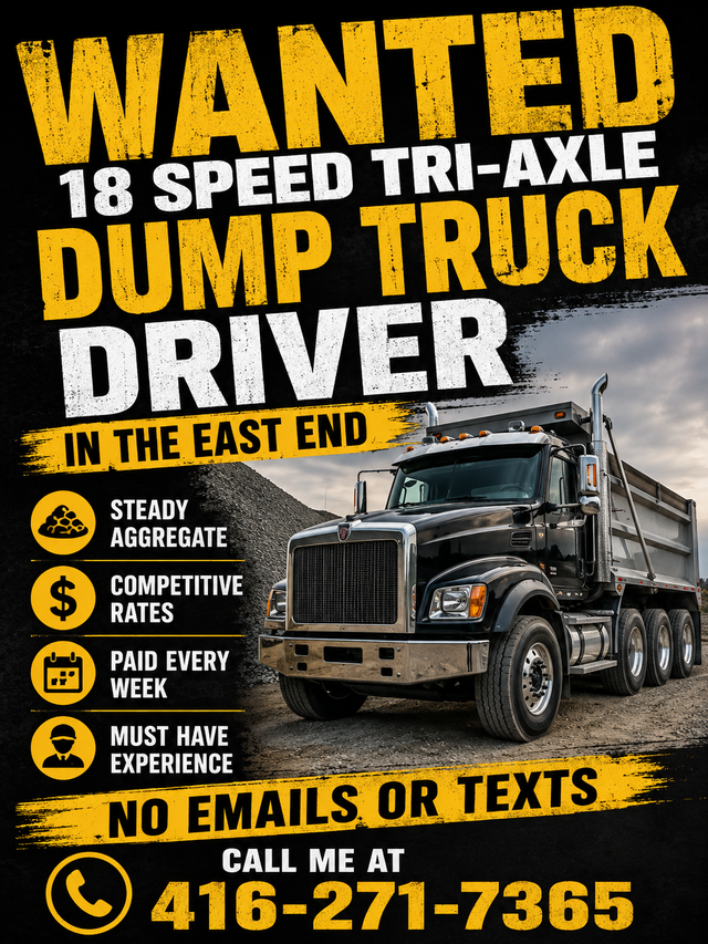 Dump Truck Driver