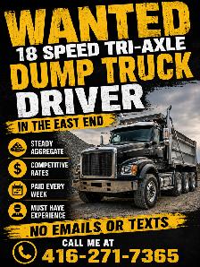 Dump Truck Driver
