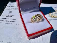 #829/848 - .87 Carat Diamond Band, 14k Gold, Size 6 or 7 - Photo 4