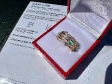 #829/848 - .87 Carat Diamond Band, 14k Gold, Size 6 or 7 - Photo 6