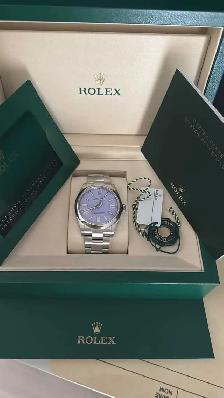rolex op 41 lavender dial 2026 - Photo 4
