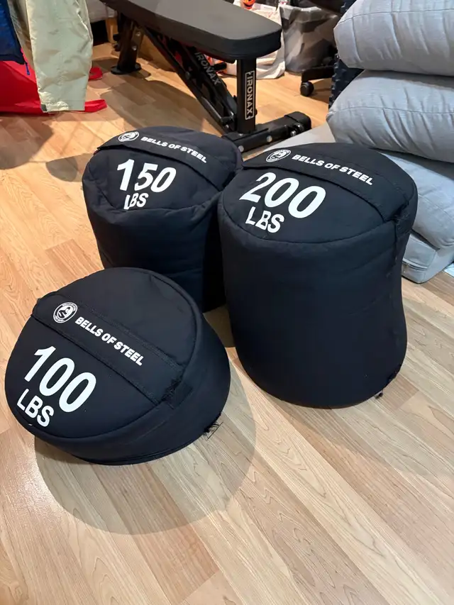 FITNESS STRONGMEN SANDBAG SET. 100.150.200 LBS - Photo 5