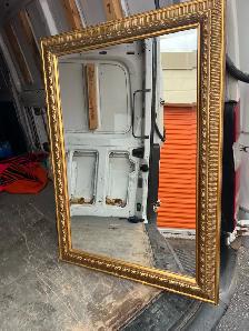 Free delivery used Stanley Monarch Decor Mirror 24x36'